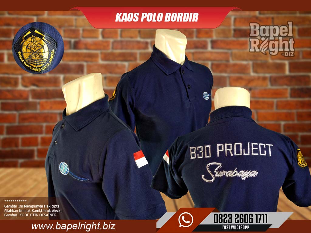 Kaos-Polo-Kementerian-ESDM-Surabaya