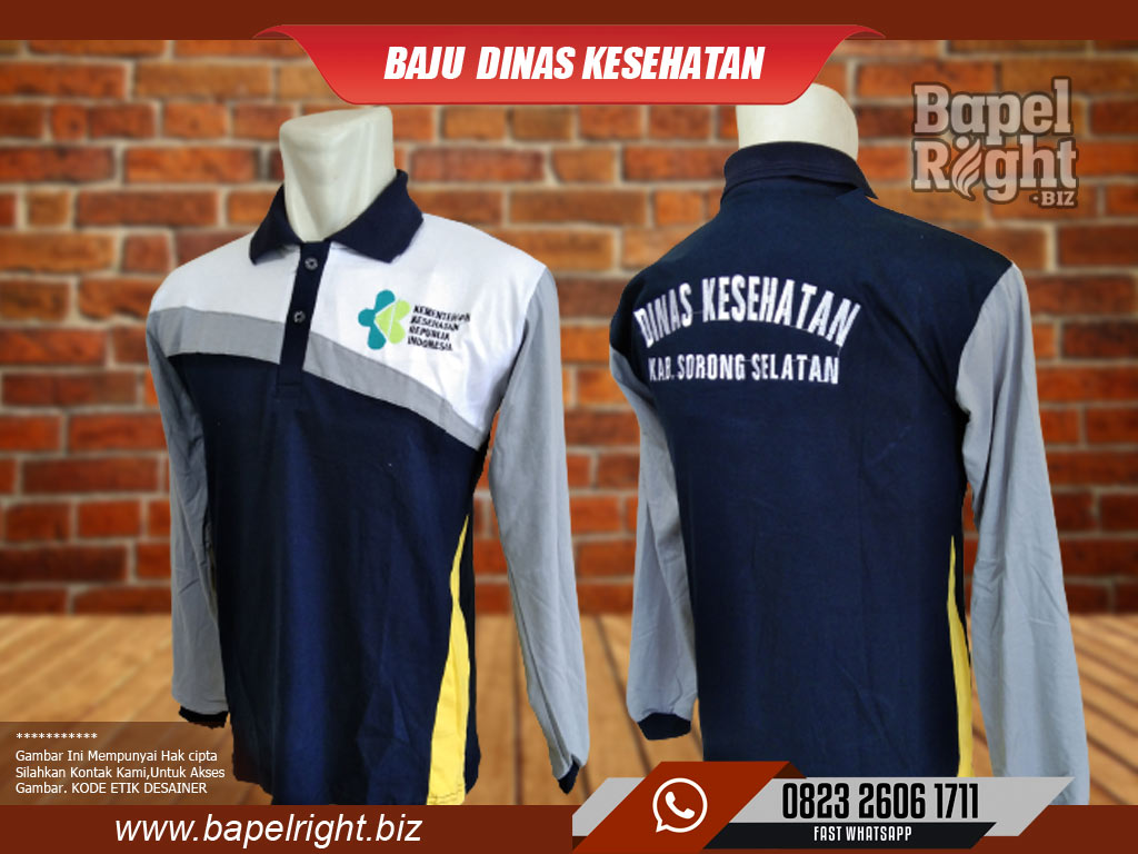 Baju Olahraga Panjang Biru Dongker