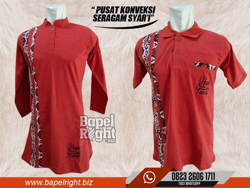 Kaos Olahraga batik kaos kombinasi