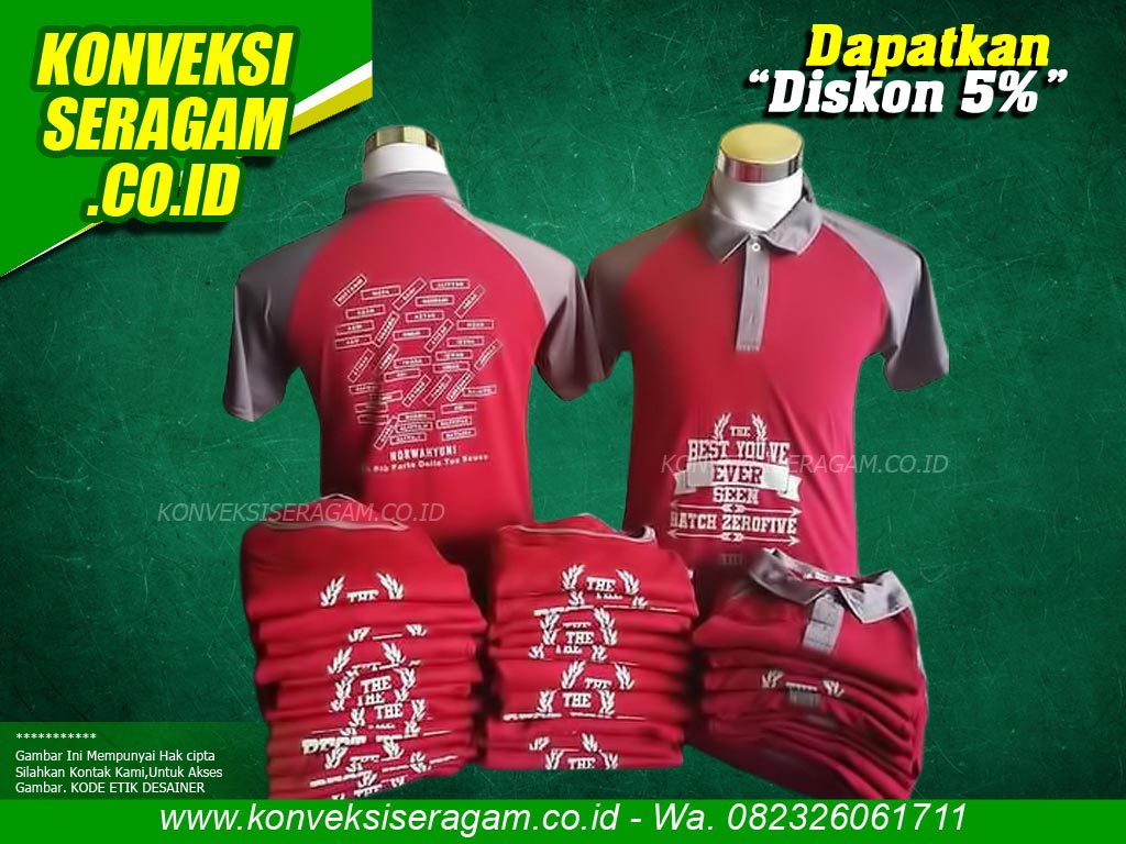 Contoh Desain Kaos Study Tour Jogja