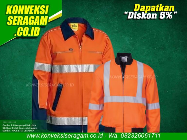 Desain Jaket Tambang