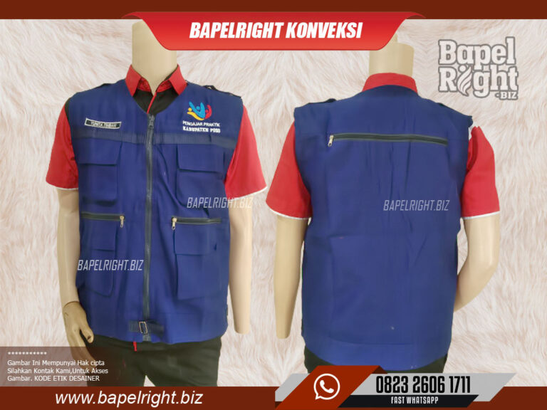 Ukuran Rompi | konveksiseragam.co.id