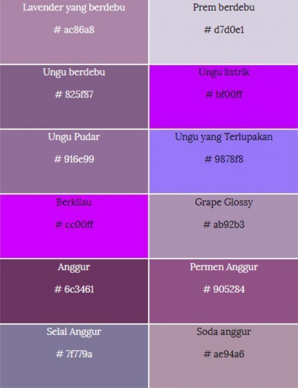 Featured image for jersey warna ungu