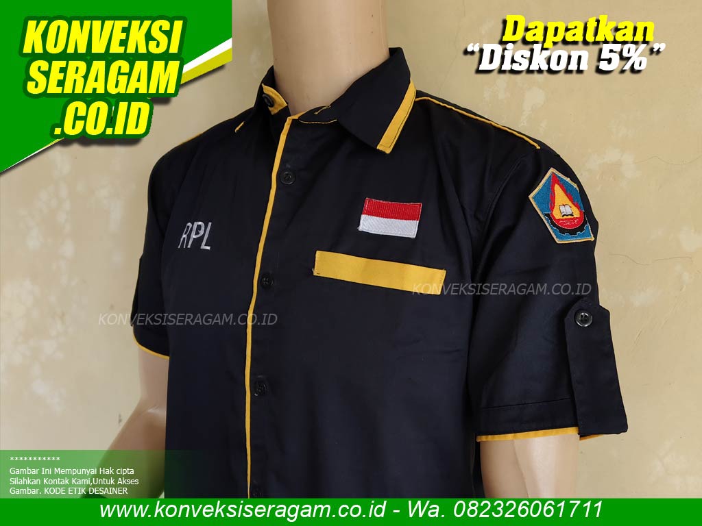 seragam wearpack smk jurusan rpl