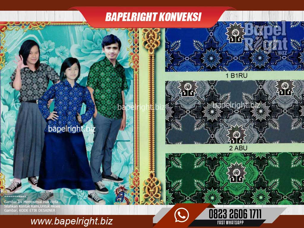 batik custom sekolah